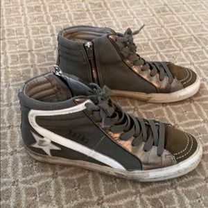 Golden goose slide sneakers